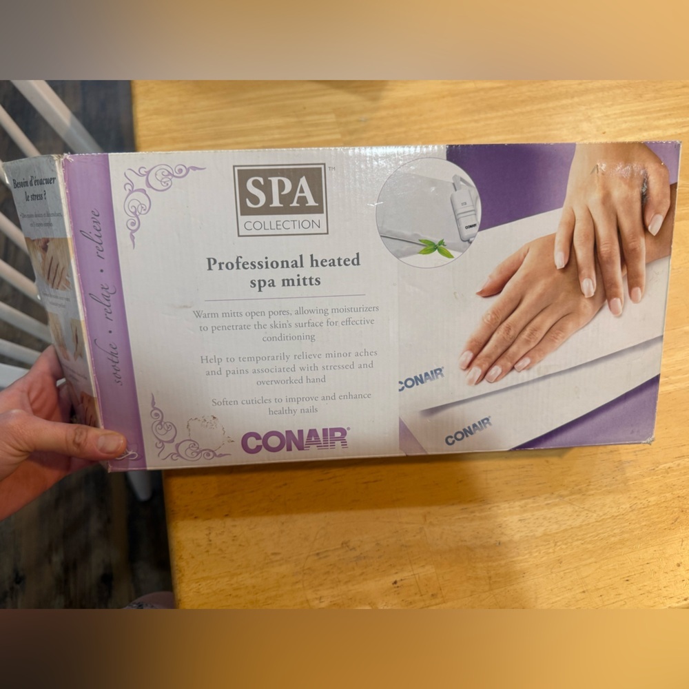 Conair Heated Spa Mitts